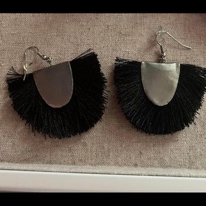 Noonday Fringed Crescent Earrings